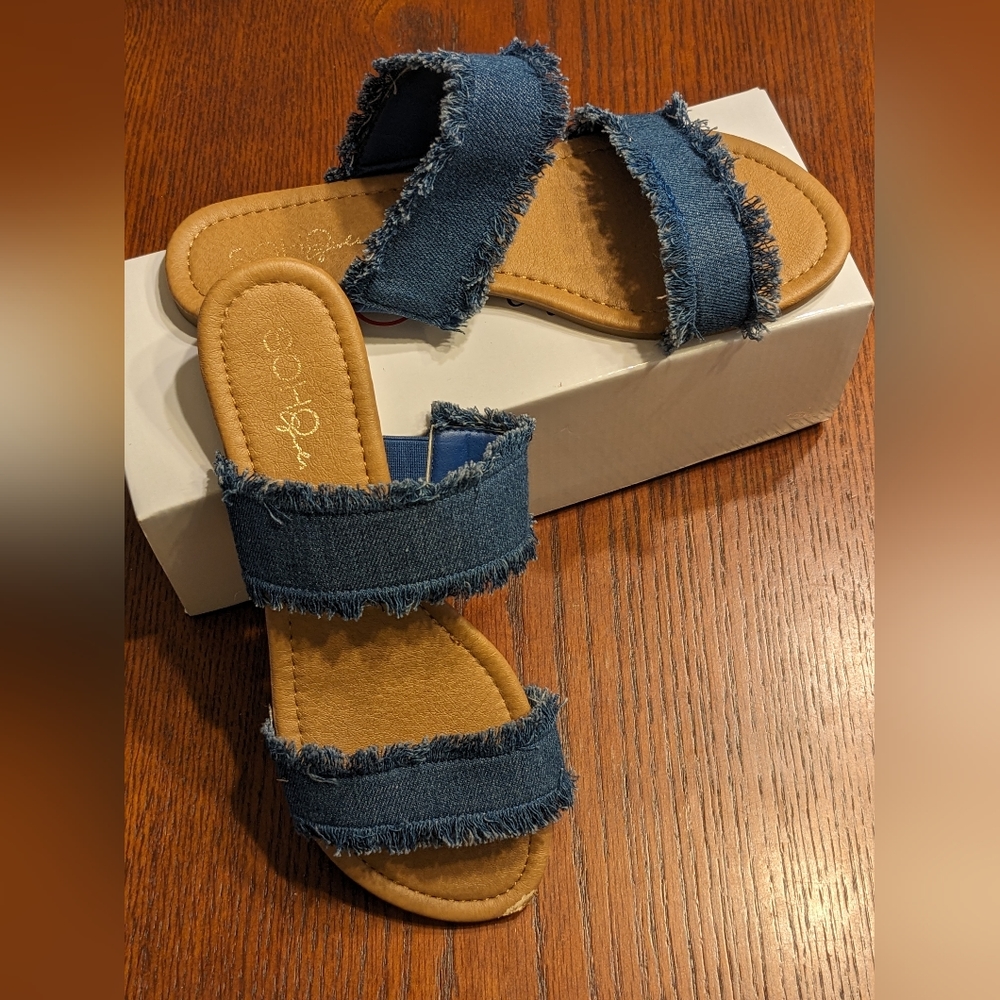 Denim Sandals